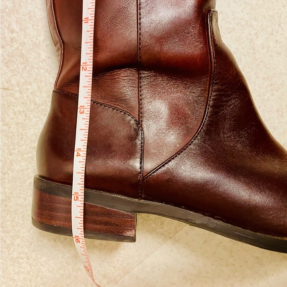 Gianni Bini Riding Boots Leather Brown Womens Size 6 - Picture 10 of 16